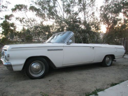 No reserve 1963 buick skylark convertible aluminum v8 auto california clean