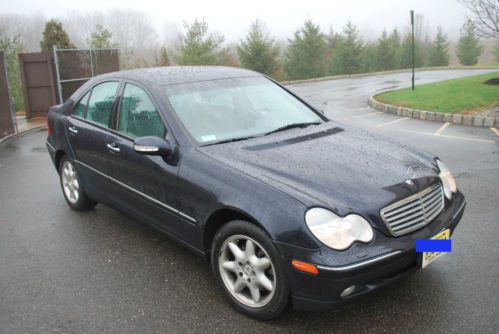 2003 mercedes c320 4matic one owner clean carfax regular service ! no reserve !!