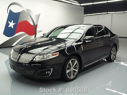 2009 lincoln mks climate leather nav rear cam only 30k texas direct auto