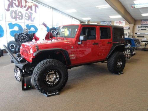 2012 jeep wrangler unlimited sahara sport utility 4-door 3.6l only 8,900 miles