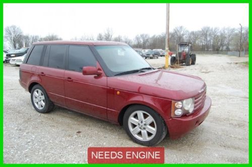 2004 hse used 4.4l v8 automatic suv custom needs repairs awd loaded clean $ave