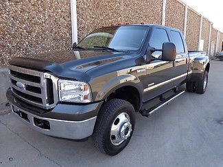 2007 ford f350 xlt crew cab dually powerstroke diesel fx4-4x4-records-no reserve