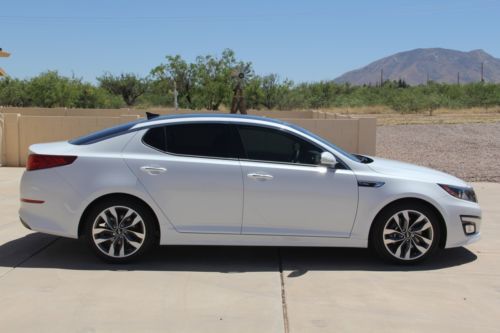 2014 kia optima sx turbo fully loaded and new! only 327 miles!