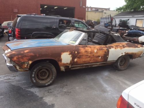 1968 chevy chevelle - project car