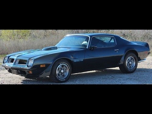 1974 pontiac trans am with 1971 455 ho, automatic, 2-door coupe