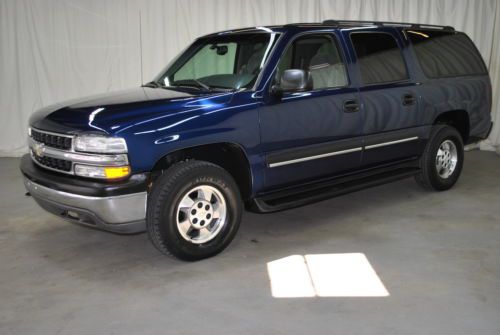03 chevrolet suburban 1500 4wd only 75k one owner no reserve