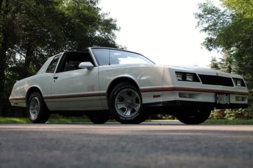 1987 chevy monte carlo ss aero coupe - very rare with only 25,944 miles!