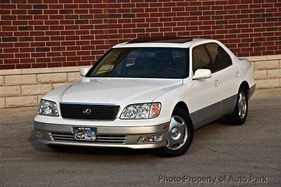 1999 lexus ls 400 luxury sdn one owner extra clean leather hid xenon