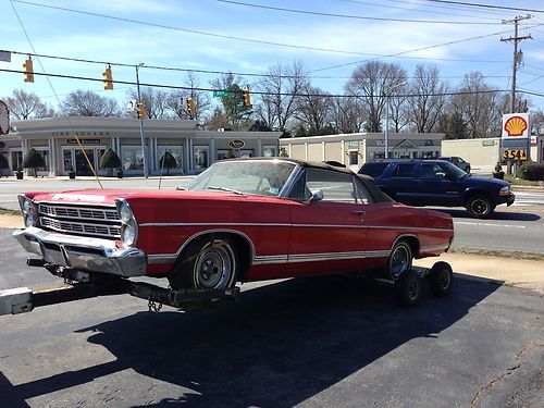 Classic convertible 1967 ford galaxie 500 - no reserve