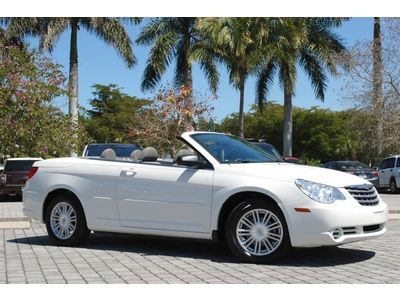 2008 chrysler sebring lx convertible 2.4l 4-cyl automatic 6-cd great miles