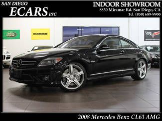 2008 mercedes benz cl63 amg loaded p2 night vision ipod california car