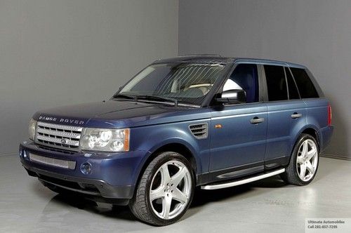 2006 range rover sport hse navigation sunroof xenons wood pdc