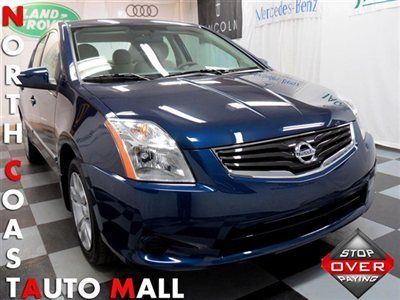 2012(12)sentra 2.0 s blue/beige fact w-ty only 5k cruise mp3 ipod save huge!!