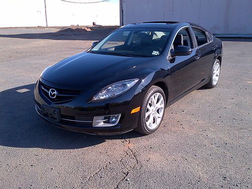 2009 mazda 6 grand touring s navigation fully loaded heated seats 3.7l salvage
