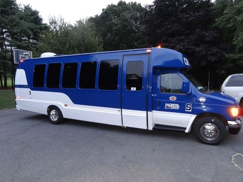 1998 ford 450 super duty krystal coach k28 28' limo bus
