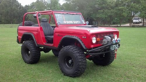 1973 ford bronco custom restored lifted early bronco one of a kind