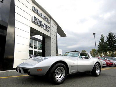 1979 chevrolet corvette coupe with matching #s 350 ci. engine  stunning resto !