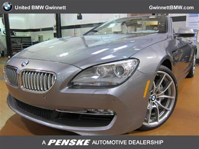 2dr conv 650i 6 series bmw 6 series new convertible gas