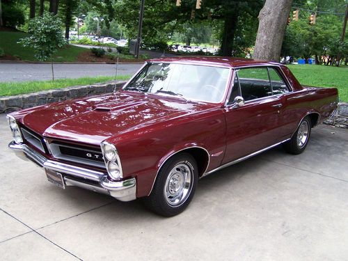 1965 pontiac gto - pristine - documented - matching numbers - two owner - 4speed