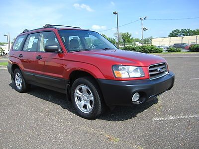 2006 05 subaru forester 2.5 x  awd 1 owner wagon outback no reserve