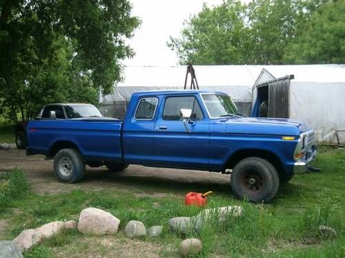 1976 f150 supercab 4x4 extended cab. trade for?  best offer make offer!!
