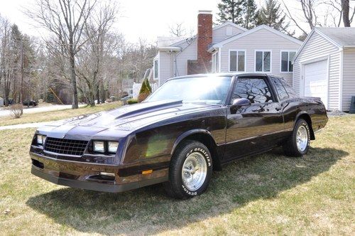 1987 chevrolet monte carlo ss - very clean example - price reduced - no reserve!