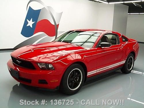 2011 ford mustang v6 automatic alloys one owner 45k mi texas direct auto