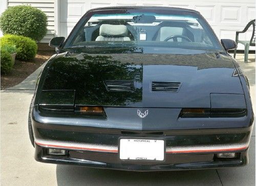 !! rare black 1986 pontiac trans am convertible - clean &amp; beautiful - 5.0liter!!