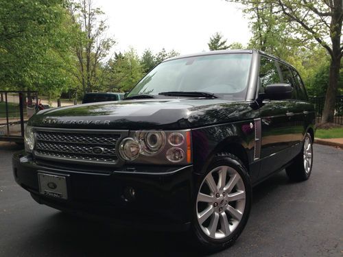 2008 land rover range rover supercharged