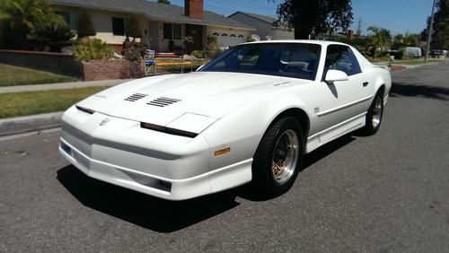 Must see rare!! 1988 gta pontiac notchback trans am ws6 with 350 engine 1 of 50