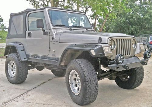 2001 jeep wrangler 60th anniversary edition - 285hp supercharged