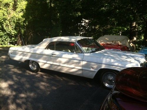 1964 chevrolet impala ss convertible (triple white with air)
