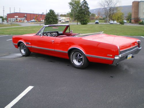 1966 olds 442 convertible automatic numbers matching one of 2853 produced