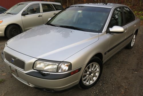 00 volvo s80 low miles gorgeous heated seats ready for winter no reserve