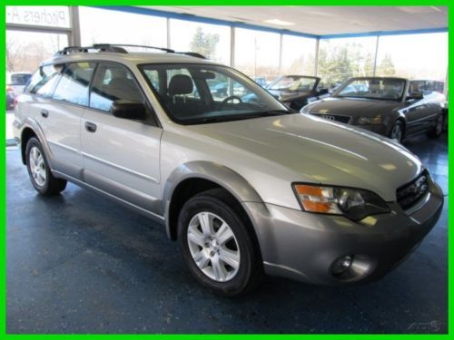 2005 2.5 awd clean no rust outback wagon no reserve!