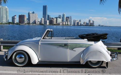 1963 vw beetle convertible with wheel skirts and aussie trim volkswagen must see