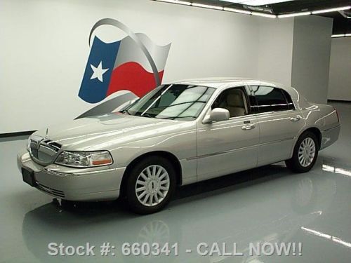 2005 lincoln town car signature 6-passenger leather 47k texas direct auto