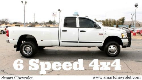 2007 dodge ram 3500 cummins turbo 6 speed manual dually 4x4 pickup trucks 4wd