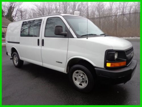 2004 chevy 2500 6.0 v-8 cargo van fleet owned and maint 1/15 nj insp no reserve
