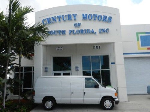 2006 ford econoline e-150 cargo van 37,144 miles padded rear cargo!! clean!!