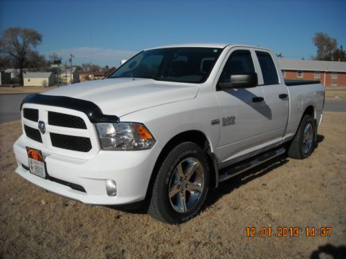 Immaculate 2013 ram 1500 4x4 st quad cab with extras real deal!