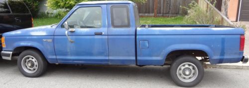 1989 ford ranger extra cab pick up truck 2.9 v6 5 speed cheap! 89 90 91 92