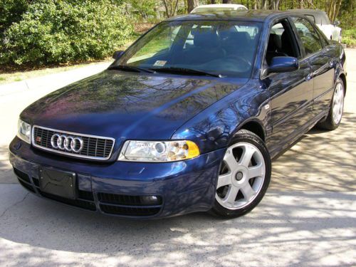 **very rare, clean, and fun to drive 2000 audi s4 manual transmission quattro**