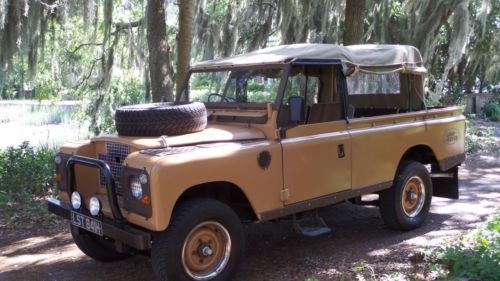 1985 land rover 109 series defender soft top with overdrive 4x4 suv other makes