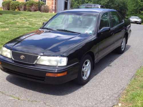 1997 toyota avalon xl sedan 4-door 3.0l - no reserve!!
