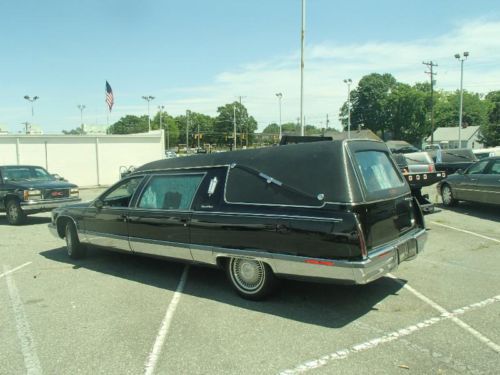 1994 cadillac fleetwood funeral hearse  limo priced to sell must see