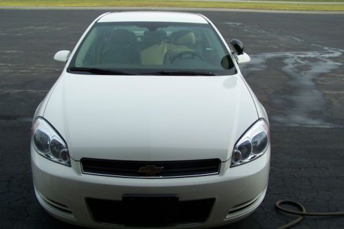 2008 chevrolet chevy impala - surplus sale - no reserve - white