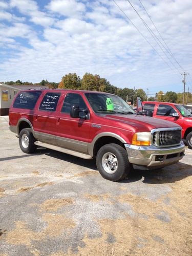 2000 ford excursion limited 4x4,  powerstroke 7.3 diesel, high hwy miles