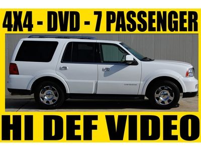 2006 lincoln navigator,4x4,clean title,quad seats,dvd,ready to go
