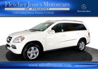 2010 white gl350 bluetec 4matic, one owner, rear seat entertainment, navigation!